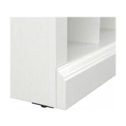 Kathy Ireland® Home By Bush Furniture Woodland Shoe Storage Bench With Shelves, 40", White Ash (WDS240WAS-03) -Kathy Ireland sp123542763 s7