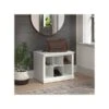 Kathy Ireland® Home By Bush Furniture Woodland Small Shoe Bench With Shelves, 24", White Ash (WDS224WAS-03) 2 Kathy Ireland® Home By Bush Furniture Woodland Small Shoe Bench With Shelves, 24", White Ash (WDS224WAS-03) -Kathy Ireland sp123622145 s7