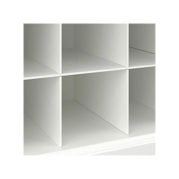 Kathy Ireland® Home By Bush Furniture Woodland Small Shoe Bench With Shelves, 24", White Ash (WDS224WAS-03) 4 Kathy Ireland® Home By Bush Furniture Woodland Small Shoe Bench With Shelves, 24", White Ash (WDS224WAS-03) - Image 2