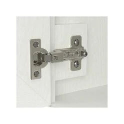 Kathy Ireland® Home By Bush Furniture Woodland Shoe Storage Bench With Doors, 40", White Ash (WDS140WAS-03) -Kathy Ireland sp123622173 s7