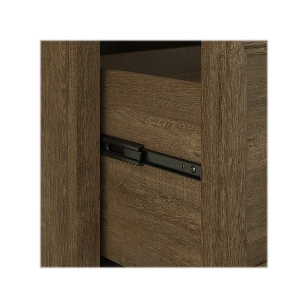 Kathy Ireland® Home By Bush Furniture Woodland Small Shoe Bench With Drawer, 24", Ash Brown (WDS124ABR-03) 7 Kathy Ireland® Home By Bush Furniture Woodland Small Shoe Bench With Drawer, 24", Ash Brown (WDS124ABR-03) - Image 5