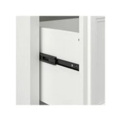 Kathy Ireland® Home By Bush Furniture Woodland Small Shoe Bench With Drawer, 24", White Ash (WDS124WAS-03) -Kathy Ireland sp123622262 s7