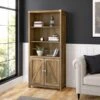 Kathy Ireland® Home By Bush Furniture Cottage Grove 5-Shelf 72"H Bookcase, Reclaimed Pine (CGB132RCP-03) 1 Kathy Ireland® Home By Bush Furniture Cottage Grove 5-Shelf 72"H Bookcase, Reclaimed Pine (CGB132RCP-03) -Kathy Ireland sp147387524 s7