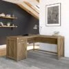 Kathy Ireland® Home By Bush Furniture Cottage Grove 60" L-Shaped Desk With Drawer, Reclaimed Pine (CGD160RCP-03)