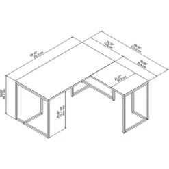Office By Kathy Ireland® Method 60W L Shaped Desk With 30W Return, White (MTH004WH) -Kathy Ireland sp21336623 s7