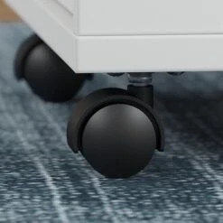 Office By Kathy Ireland® Method 3 Drawer Mobile File Cabinet - Assembled, White (KI70203SU) -Kathy Ireland sp21339565 s7