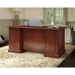 Kathy Ireland® Home By Bush Furniture Bennington Executive Desk, Harvest Cherry (WC65566-03K) 14 Kathy Ireland® Home By Bush Furniture Bennington Executive Desk, Harvest Cherry (WC65566-03K) -Kathy Ireland sp46633039 s7
