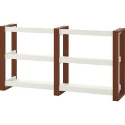 Kathy Ireland® Home By Bush Furniture Voss 60"W X 13.7"D Console Table, Cotton White/Serene Cherry (OSS160WC2-03) -Kathy Ireland sp61031212 s7