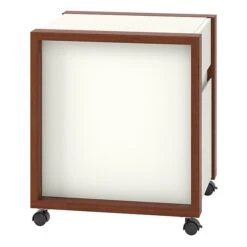 Kathy Ireland® Home By Bush Furniture Voss 1-Drawer Vertical File Cabinet, Letter, Cotton White/Serene Cherry, 20.87"D 16 Kathy Ireland® Home By Bush Furniture Voss 1-Drawer Vertical File Cabinet, Letter, Cotton White/Serene Cherry, 20.87"D -Kathy Ireland sp74531594 s7